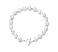 Philip Jones Bracelet en T avec Perles d'eau Douce baroques
