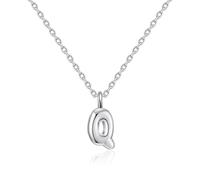 Philip Jones Collier pour enfant en argent sterling avec initiale Q
