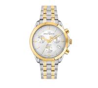 Philip Watch Montre homme, chronographe, analogique, 41 mm, collection BLAZE, Swiss Made, Argent, Sunray