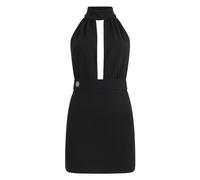 Philipp Plein - Backless Mini Dress Fatale - Femme - Robes - Noir - Taille: 38 FR