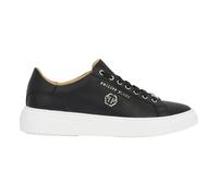 Philipp Plein - Baskets basses en cuir Hexagon - unisex - Chaussures - Noir - Taille: 42 EU