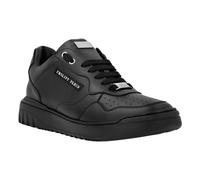 Philipp Plein - Baskets Basses en Cuir Nappa avec Lettrage - Femme - Chaussures - Noir - Taille: 40 EU