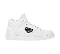 Philipp Plein - Baskets Montantes en Cuir Nappa - unisex - Chaussures - Blanc - Taille: 37 EU