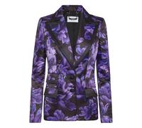 Philipp Plein - Blazer Duchesse à imprimé floral - Femme - Vestes - Noir - Taille: 42 FR