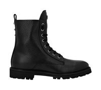 Philipp Plein - Bottes Commando en Cuir Étoiles Clous - Homme - Chaussures - Noir - Taille: 40 EU