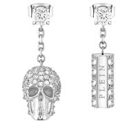 Philipp Plein Boucles d'oreilles argent / transparent, Taille One Size