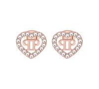 Philipp Plein Boucles d'oreilles or rose / argent, Taille One Size