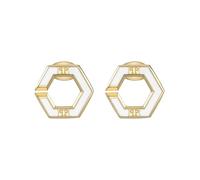 Philipp Plein Boucles d'oreilles pour femme en acier inoxydable IP or PLEIN LEGACY PJREA17EU