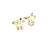 Philipp Plein Boucles d'oreilles pour femme en acier inoxydable IP or PLINE VALENTINE PJHGA11EU
