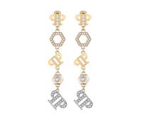 Philipp Plein Boucles D'Oreilles pour Femme Inox IP Gold Pp Éléments PJ4EA05EU