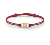 Philipp Plein - Bracelet d'amitié - unisex - Accessoires - Rouge - Taille: ONE Size