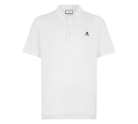 Philipp Plein - Classic Polo Skull - Homme - Tops - Blanc - Taille: 3XL