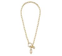 Philipp Plein Collier pour femme en acier inoxydable IP or Rhapsody PJ8EA11NU