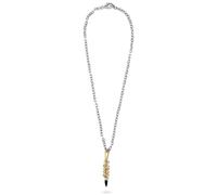 Philipp Plein Collier pour homme en acier inoxydable bicolore PJGGA01NU