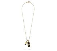 Philipp Plein Collier pour homme en acier inoxydable IP or PJGGA03NU