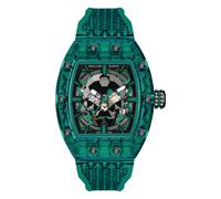 Philipp Plein - Crypto King Atomic Emerald Watch - Homme - Accessoires - Vert - Taille: ONE Size