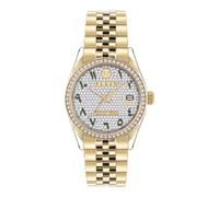 Philipp Plein Pw2ba0223 38mm 5atm Quartz Analogical Woman Watch Doré Femme