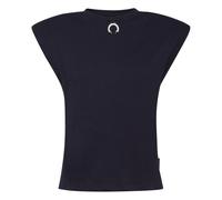 Philipp Plein - Débardeur Perforé à Col Rond - Femme - Tops - Bleu - Taille: 40 FR