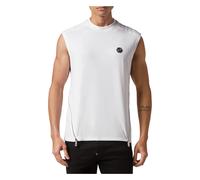 Philipp Plein - Débardeur Snake - Homme - Tops - Blanc - Taille: 4XL