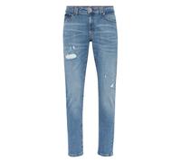 Philipp Plein - Destroyed Slim Fit Jeans - Homme - Jeans - Bleu - Taille: W32