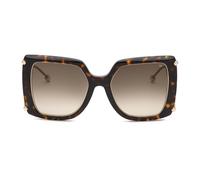 Philipp Plein, Femme, Accessoires, Brun, Taille: ONE Size Queen Lunettes de soleil