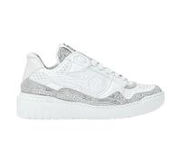 Philipp Plein, Femme, Chaussures, Blanc, Taille: 37 EU Moon Walker Lo-Top Baskets