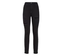 Philipp Plein, Femme, Jeans, Noir, Taille: W27 Miss Jegging Rayé Taille Haute