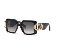 Philipp Plein Plein Hera 52 Mm Woman Sunglasses Noir Smoke Gradient/CAT3 Femme