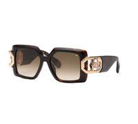 Philipp Plein Plein Hera 52 Mm Woman Sunglasses Marron Brown Gradient/CAT2 Femme