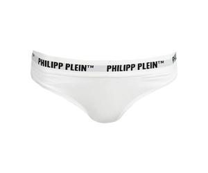 Philipp Plein, Femme, Sous-vêtements, Blanc, Taille: 44 FR Pack de String Bikini avec Logo