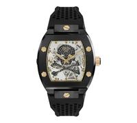 Philipp Plein, Homme, Accessoires, Noir, Taille: ONE Size Montre Automatique Homme The $keleton Caviar