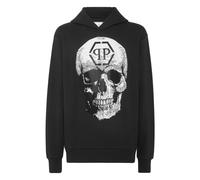 Philipp Plein - Hooded SweaT-shirt Skull - Homme - Sweatshirts et sweats à capuche - Noir - Taille: 3XL