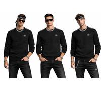 Philipp Plein Iconique Cult Logo Sweatshirt Pulli Sweater Jumper Pullover Neuf S
