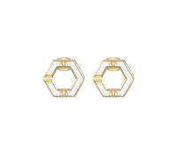 Philipp Plein Boucles d'oreilles pour femme en acier inoxydable IP or PLEIN LEGACY PJREA17EU