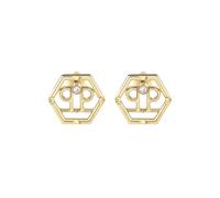 Philipp Plein Jewellery Boucles d'oreilles 'HEXAGON' or, Taille One Size