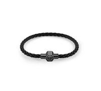 Philipp Plein Jewellery Bracelet 'Enigma' gris, Taille S