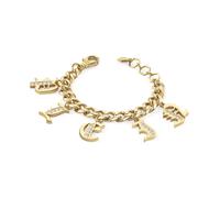 Philipp Plein Jewellery Bracelet 'Lettering' or, Taille One Size