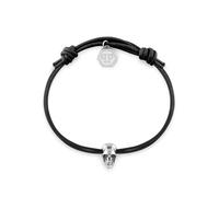 Philipp Plein Jewellery Bracelet 'Linked' noir / argent, Taille S