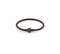 Philipp Plein Jewellery Bracelet 'Plein Tag' chocolat, Taille S