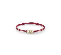 Philipp Plein Bracelet unisexe en acier inoxydable doré et lin, Standard, acier inoxydable
