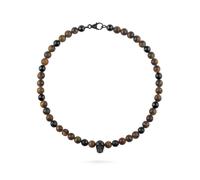 Philipp Plein Jewellery Chaîne 'Elite' marron / brun foncé, Taille One Size