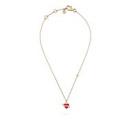 Philipp Plein Jewellery Chaîne 'Valentine' or / rouge, Taille One Size