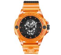 Philipp Plein $KULL Scuba DUBA Edition Montre analogique à Quartz Unisexe en Silicone