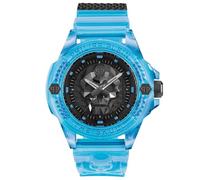 Philipp Plein $KULL Scuba DUBA Edition Montre analogique à Quartz Unisexe en Silicone