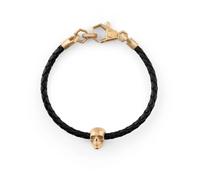 Philipp Plein - Leather Bracelet - Homme - Accessoires - Noir - Taille: ONE Size