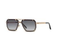 Philipp Plein - Legacy Lunettes de soleil Squadrata Gold - unisex - Accessoires - Jaune - Taille: 64 MM