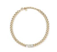 Philipp Plein - Lettering Necklace - Femme - Accessoires - Jaune - Taille: ONE Size