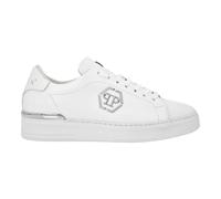 Philipp Plein - Lo-Top Baskets Hexagon - unisex - Chaussures - Blanc - Taille: 46 EU