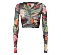 Philipp Plein - Ls Top Flowers - Femme - Tops - Multicolore - Taille: 42 FR