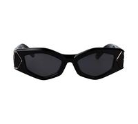 Philipp Plein - Lunettes de soleil élégantes pour les jours ensoleillés - Femme - Accessoires - Noir - Taille: 52 MM